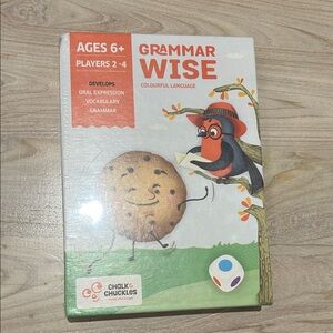 Grammar Wise Kids Card Game - Orange, Green, White